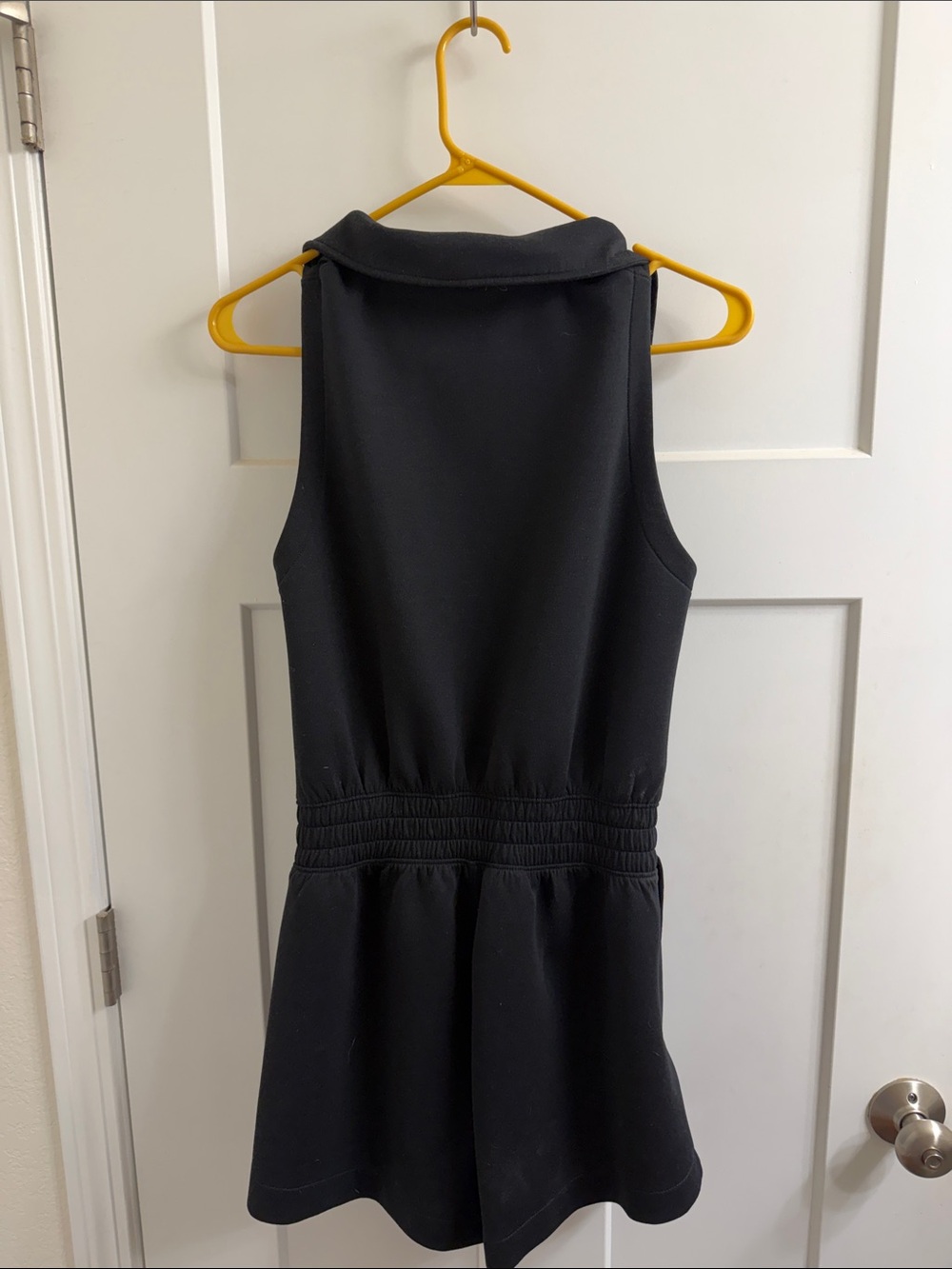 Abercrombie & Fitch YPB Black Sleeveless Polo Romper - Picture 3 of 3